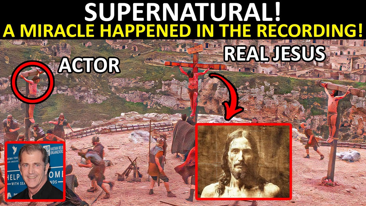 SHOCKING! WATCH WHAT HAPPENED DURING THE FILMING OF THE MOVIE THE PASSION OF CHRIST