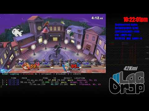 @LagDrop #SmashBros - 2020-01-21 - 6.1.1 - deacon3 [Florence, MS, US] lags