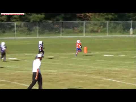 Parkview Panthers 7U - Braddock Green #3 RB/CB 2017 Highlights