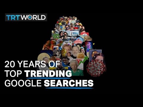 20 years of top trending Google searches