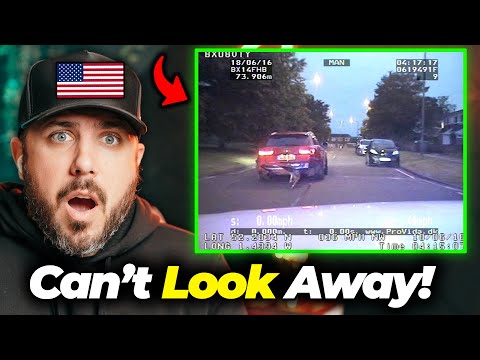 American Reacts to INSANE UK Police Chase 😳