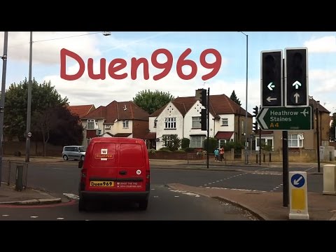 London Streets (557.) - Hounslow - Sunbury-on-Thames - Hampton Court -  Esher