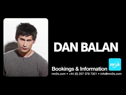 Dan Balan - Available for Live PA bookings worldwide