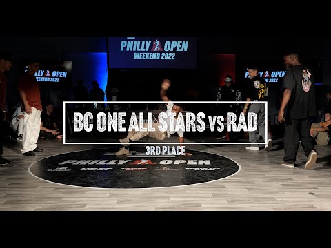 BC One All Stars vs RAD [3rd place battle] // stance // a.fatti PHILLY OPEN X PRO BREAKING TOUR