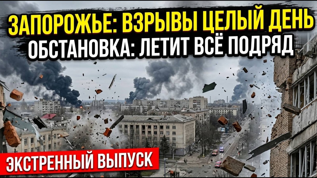 Запорожье ВЗРЫВЫ!!! ЖЕСТЬ А НЕ ДЕНЬ !!! ОБСТАНОВКА СЕЙЧАС !!! 06.09.2026