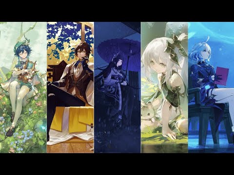 『 Genshin Impact 』10 Hour Calm/Relaxing OST Compilation