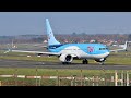 [4K] TUI UK Boeing 737 MAX 8 Takeoff at Prestwick Airport | March 2022