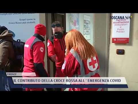 2022-01-13 FIRENZE - IL CONTRIBUTO DELLA CROCE ROSSA ALL'EMERGENZA COVID