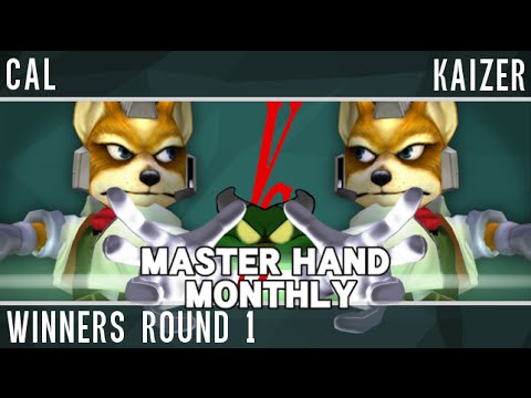 Master Hand Monthly 3: Melee - Singles - Cal (Fox) vs. Kaizer (Fox) - WR1