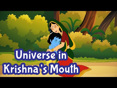 Universe in Krishnas Mouth Story in English | Indian Mythological Stories | Pebbles Stories