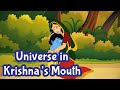 Universe In Krishnas Mouth Story In English Indian Mythological Stories Pebbles Stories