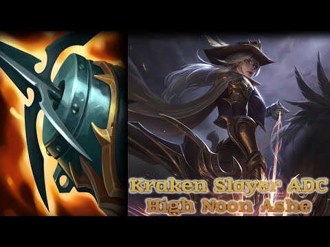 Kraken Slayer ADC Ashe A+ ~Aram Gameplays~ League of Legends