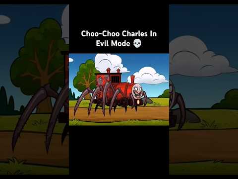 Choo-Choo Charles In Evil Mode. #stupidellahorror #trendingshorts #trollfacehorrorquest