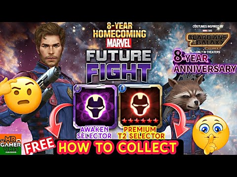 🤫👉8th ANNIVERSARY Free PREMIUM T2 SELECTOR and AWAKEN SELECTOR collect in MFF Mr GAMER VINES