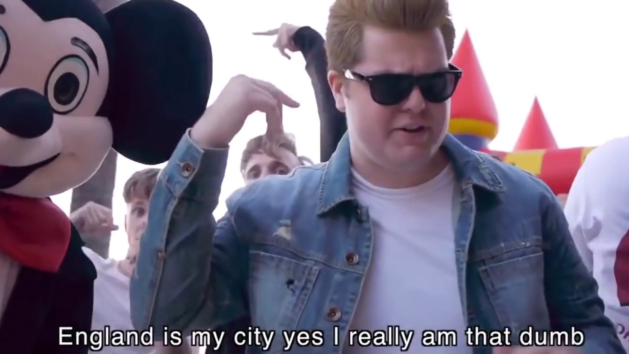 It's Everyday Bro but everytime they say something stupid it switches to the parody version