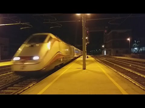 Treno Intercity sun,2 e414 dts,Ronco Scrivia,railways,trains hunter succursale Giovi,trainspotting