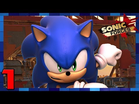 Sonic Forces - Walkthrough Part 1 Stage 1-5 Boss Zavok