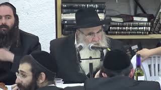 התוועדות מוצאי שבת הכנה סליחות, הרב יעקב משה וואלבערג מעייני ישראל ירושלים שנת תשפ"ד
