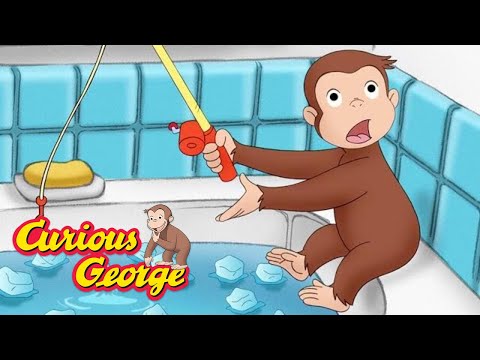 Curious George 🐵 Ice Fishing 🐵 Kids Cartoon 🐵 Kids Movies 🐵 Videos for Kids
