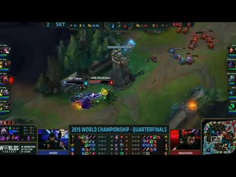 AHQ Westdoor Solo Kills SKT Faker in Season 5 Worlds