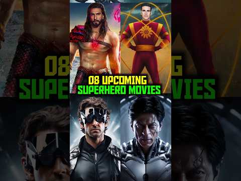08 Upcoming Big Superhero Indian Movies 🔥 | #shorts