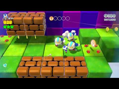 3D World (Switch) No Crouch Boosts Speedrun - 9-5 - 31