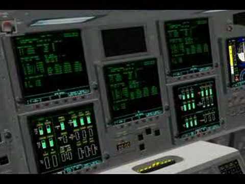 Space Shuttle Mission 2007 Virtual Cockpit Video
