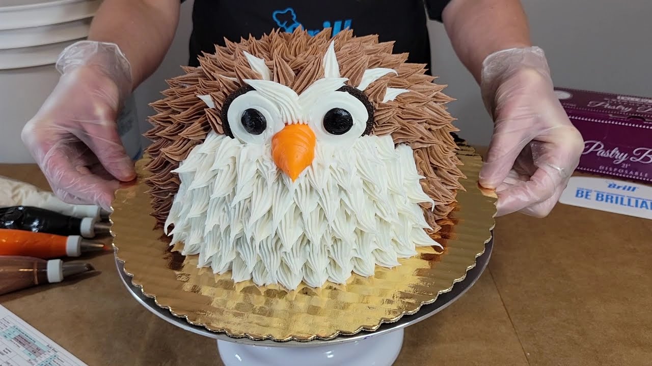 Owl Character Cake