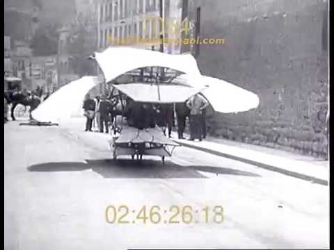 Early Flying Failures Stock Footage