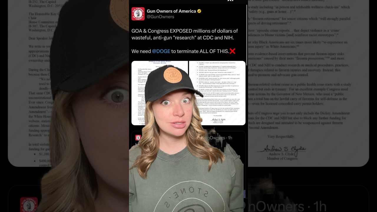 First The 2A Now The Dickey Amendment?!? #2ndamendment #shortsvideo #shortsfeed #shorts