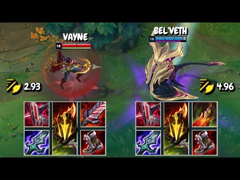 BEL'VETH vs VAYNE FULL BUILD FIGHTS & Best Moments!