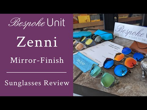 Zenni Mirror Sunglasses - Overview Of All 8 Finish...
