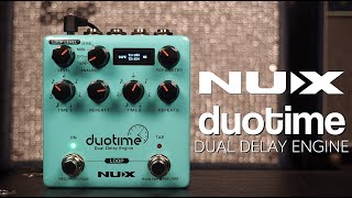 Video thumbnail for NUX NDD-6 Duotime Dual Delay Engine (Stereo) by Pedal of the Day