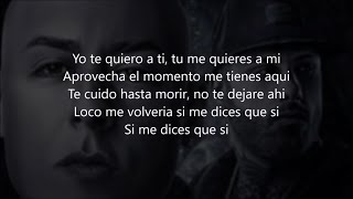 Cosculluela Ft. Nicky Jam - Si Me Dices Que Si (Letra)