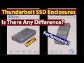 Thunderbolt Enclosure-Are They All The Same?