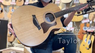 Video thumbnail for Taylor 214ce Walnut by クロサワ楽器町田店
