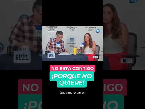 💔No está contigo… PORQUE NO QUIERE