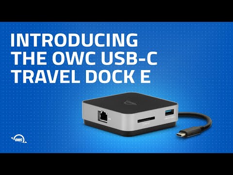 Stotis / replikatorius OWC Thunderbolt (OWC TB3DK14PSSGG) video