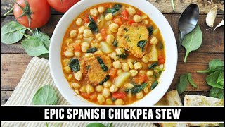 Spain's BEST-KEPT Chickpea Stew | Potaje de Garbanzos con Panecillos