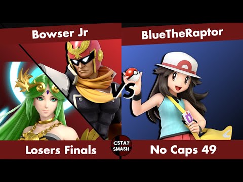 NO CAPS #49 Losers Finals- Bowser Jr (Captain Falcon) vs BlueTheRaptor (PT) SSBU Tournament
