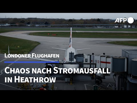 Stromausfall in London Heathrow führt zu Reisechaos | AFP