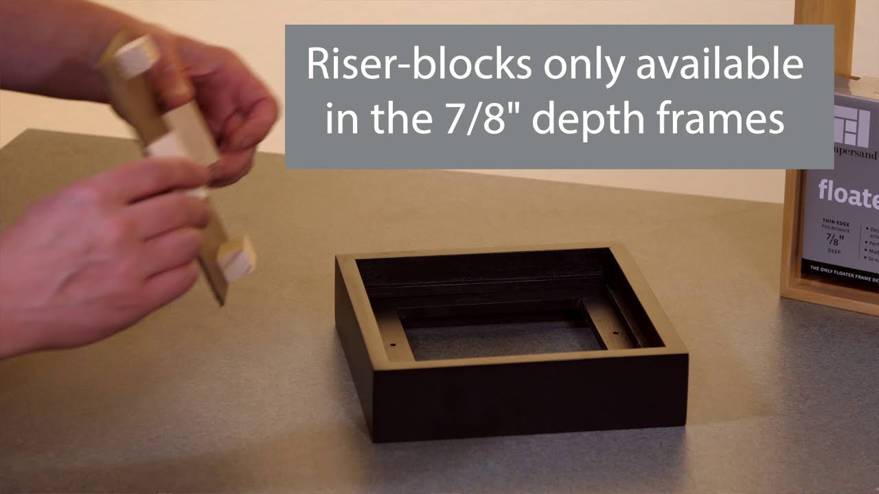Ampersand Floaterframes Explained #shorts