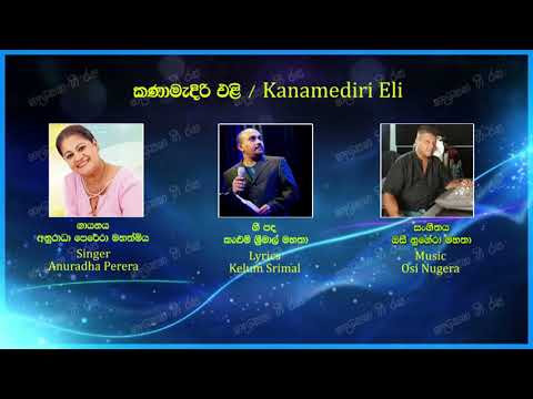 කණාමැදිරි එළි දිළෙන කළුවරේ / Kanamadiri Eli Dilena Kaluware (අනුරාධා පෙරේරා)