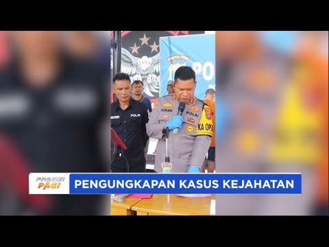 POLRES TEBING TINGGI PENGUNGKAPAN KASUS KEJAHATAN PERIODE OKTOBER 2024