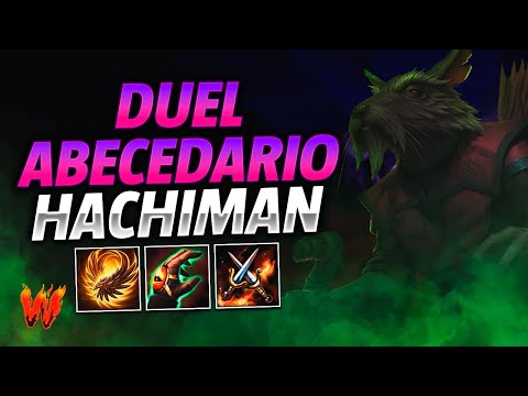 HACHIMAN, EL BUFF FUE DEMASIADO... - Warchi - Smite Duel Abecedario S10