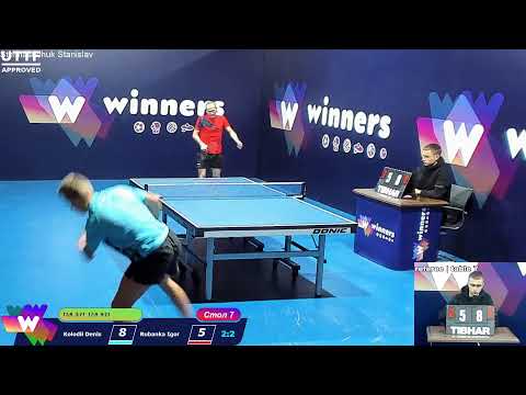 Kolodii Denis  - Rubanka Igor .WINners. CUP Table Tennis 7 08.12.2020 14:45