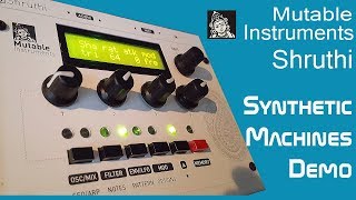 Video thumbnail for Mutable Instruments Shruthi by SyntheticMachines