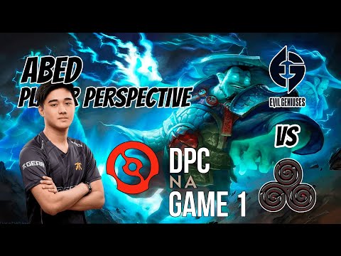 Abed GODLIKE  [Storm Spirit] EVIL GENIUSES vs A-Team - DPC NA - GAME 1