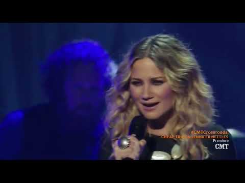 Cheap Trick & Jennifer Nettles - Stay - The Flame (CMT Crossroads)
