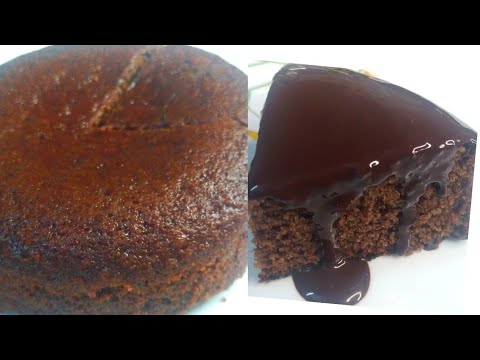 chocolate cake/eggless chocolate cake recipe no oven egg beater
